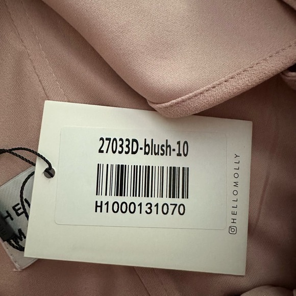 NWT Hello Molly Carrying Your Love Dress‎ in Blush Size Medium - Picture 3 of 6